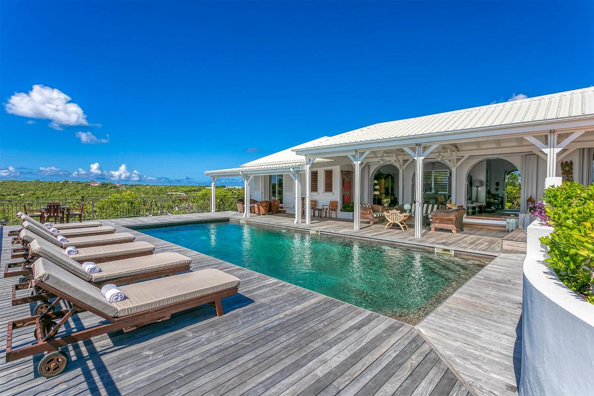 Saint Martin villa rental - Pool